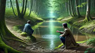 El Viejo Sabio y el Bosque Encantado