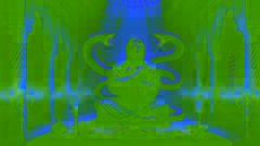 Zahhak ficou horrorizado ao ver serpentes emergindo de seus ombros em um salão sombrio de um palácio persa.