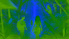 Aline, una joven chamana, y Yara emprenden un viaje a través de la densa selva amazónica, enfrentándose a numerosos desafíos.