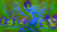 Les Huit Immortels lancent leur ultime attaque contre le Serpent Noir sur le mont Kunlun.