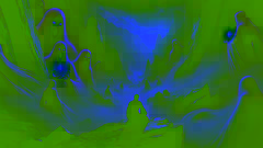 Liu Feiyan kneels in despair in the Valley of Echoes, surrounded by ghostly apparitions and swirling mist.