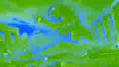 Sekhmet unleashing her wrath on an ancient Egyptian battlefield, with soldiers fallen and the desert burning under a red sky.