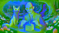 Hasan Kachal, bald and determined, opening a small, ornate box to find a golden seed inside.