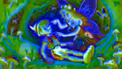 El Hada Azul transformando a Pinocho en un niño de verdad.