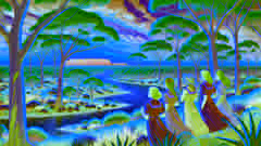 Las Siete Hermanas explorando el interior de Australia.