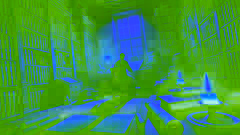 Arash senta-se em seu escritório, rodeado por antigos pergaminhos, imerso em pensamentos sob a luz de uma lanterna.