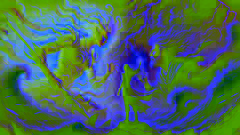 Elara se enfrenta al Rey Elemental del Viento en medio de una tormenta furiosa.