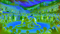 Milo of Croton wrestling with an opponent at the first Olympic Games.