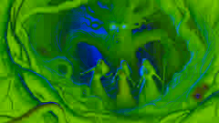 Las tres hermanas ninfas se enfrentan a un gigantesco espíritu del árbol en el oscuro Bosque de Sombras, repleto de raíces retorcidas y una luz tenue.