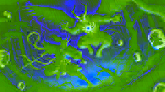 El Tengu, Sōjōbō, enfrenta a un temible demonio Oni en medio de una tormentosa noche en el bosque.