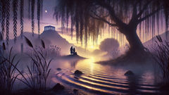 Willow-river encounter of Enlil and Ninlil at dawn