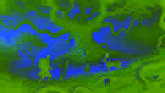 Ivan and Pyotr find an ancient oak on Buyan island, capturing a hare and duck to retrieve Koschei’s soul egg.