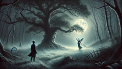 Eamon meets the Leanan sidhe in a mist-shrouded Irish forest glade.