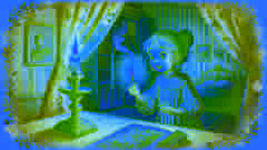 Pauline allume une allumette dans sa chambre lorsque les flammes prennent sur son rideau.