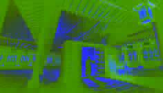 Jihoon se encuentra en un patio débilmente iluminado del Palacio Gyeongbokgung, tocando una pared antigua mientras ecos de murmullos fantasmales resuenan a su alrededor.