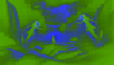 During a stormy night, Mateo reaches for an enchanted drop of water as two glowing-eyed mermaids rise from the misty depths