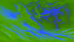 A fierce desert storm engulfs the sky as an eagle and a falcon struggle to stay aloft against the howling wind and flashing lightning.