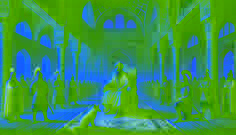 El Khan de Herat fulmina a Zarif, el zorro capturado, desde su majestuoso palacio decorado con intrincados diseños persas.