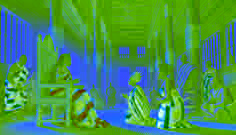 Queen Mother Yennaba mediating a dispute in the royal court of Nalerigu, Ghana.