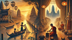 A young fisherman and a novice monk learn the ways of river and stone by the Tonle Sap and an Angkorian temple