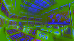 Neon-lit control panels mapping energy fluctuations across the globe