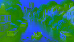 Um passeio de barco pelo rio Ouse em York.
