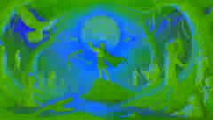 Quetzalcoatl segura ossos sagrados, simbolizando a criação dos primeiros humanos na mitologia mexica.