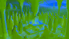 Los aldeanos se reúnen alrededor de un pequeño santuario dedicado al Ciprés Sagrado, con velas y ofrendas al anochecer.