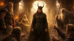 Sin las manzanas de Idunn, los dioses de Asgard envejecen rápidamente; su inmortalidad se desvanece.
