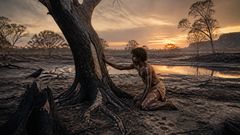 At the ruined waterhole, shame becomes heavier than thirst.