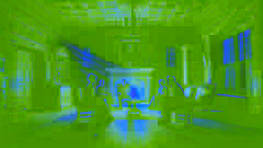 Cuatro personas se sientan nerviosamente en el salón tenuemente iluminado de la Casa Hill, discutiendo los extraños sucesos con temor en sus rostros.