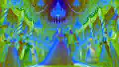 Le mariage enchanté de Marie et du Prince Casse-Noisette s'est déroulé dans le palais de bonbons, orné de décorations lumineuses et entouré d'invités joyeux.