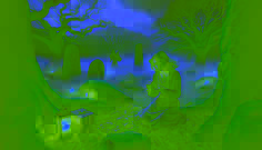 Elin offering a cracked leather-bound locket to a ghostly queen in the mist