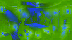 Piratencrew versammelt sich unter Laternenlicht, um einen Aufstand auf einem zerfetzten Schatzkartenplan zu planen.
