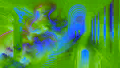 Persephone and Hades ascend a spiral marble staircase from neon underworld to dawn-lit Athens skyline.