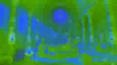 Kanu yace herido en el templo del sol, recibiendo un mensaje de los dioses mientras los sacerdotes y ancianos velan por él.