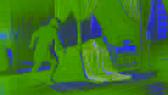 Halvor tire délicatement le drap du lit sous le roi endormi dans la chambre royale à la lumière tamisée.