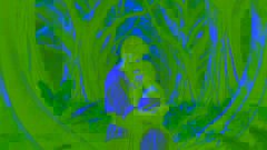 María y Juan se encuentran en secreto bajo la sombra de antiguos árboles de Balete, abrazándose en medio del dolor y el amor.
