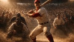 ¡Strike dos! Aún sonreía: él golpearía cuando quisiera batear.