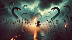 Heracles and Iolaus battle with Hydra