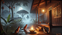 Encuentro durante la Noche en Familia de Galah Razak.