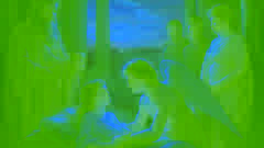Cupido revive a Psique con un toque suave mientras los dioses se reúnen para su boda en el Olimpo.