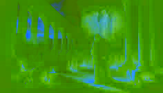 Um rei magro e pálido, repleto de tristeza, em um vasto salão sombreado, iluminado por velas oscilantes que simbolizam o desespero.