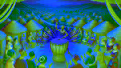 The Magic Drum being played in the village of Eziama.