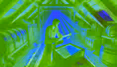 Timur in a dusty attic holding a map, surrounded by chests and faint sunlight streaming through a small window.