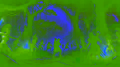 Icamiaba warrior women ambush conquistadors in the dark Amazon jungle during a storm, with lightning illuminating the scene.