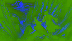 Majid und Leyla fliehen unter dem Vollmond in die rauen Berge und suchen Zuflucht in einer versteckten Höhle.