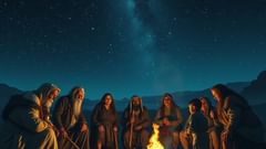 Las canciones y las historias transmiten las enseñanzas de Elal, de los mayores a los niños, dando forma a la ley y a la memoria.