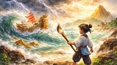 Quería oro, así que Ma Liang le pintó un viaje por mar, y luego una tormenta para ponerle fin.