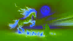 An enraged medieval warrior brandishing a sword beneath a blood-red moon